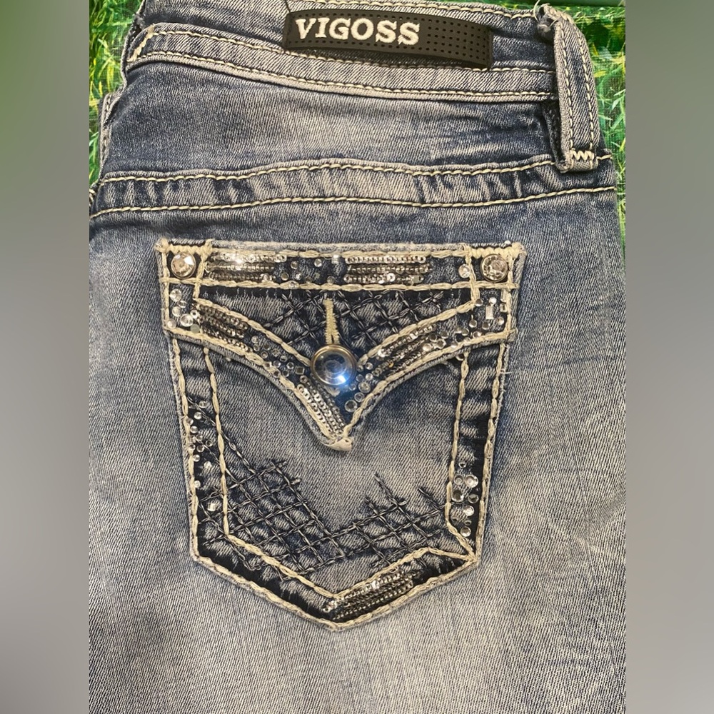 Vigoss Heritage Fit Boot Cut Size 4 Jeans